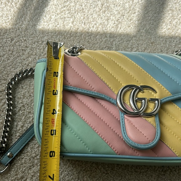 Gucci Marmont Rainbow Shoulder Bag - Picture 14 of 16